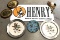 Mixed Lot Henry Banner, Hunting Chargers, Wall Hangings, Pheasant/Bird Figures