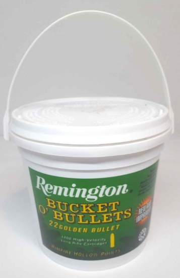 Remington .22 Bucket of Bullets