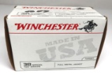 Winchester .38 Special Full Metal Jacket 100 rnds