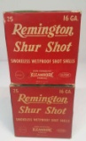 (2) Remington Shur Shot 16GA Shells