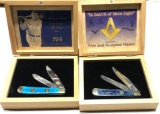 Frost Cutlery Free & Accepted Mason & Babe Ruth Pocket Knife