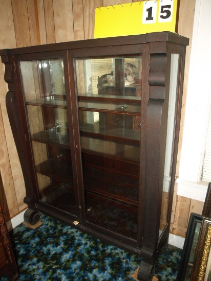 Glass front cabinet