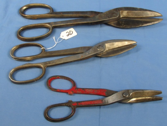 Tin Snips; Heavy Duty; K6-1/2"; 9; Ecs Kk Logos & Some Type Of Cutter/snips; 10 Inch; Keen Kutter