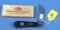 Pocket Knife; Pruner; Case; 61011ss; John Deere Inset Medallion; W/box