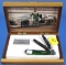 Pocket Knife; Case Xx; 2 Blade; Bg6254ss; Green Bone Trapper; Harry Gant; Collectors Series; W/disp