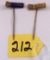2 Stick Pins; Winchester: Yellow 