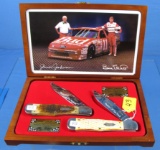 Folding Knife Set; The Legendary Team; Junior Johnson; Bill Elliott; Case Xx Bwc 61050ss & Case Xx