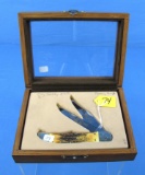 Pocket Knife; Case Xx; 2 Blade; Collectors Commemorative; First Flight At Kitty Hawk; 5265ss; W/gla