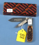 Pocket Knife; 2 Blade; Barlow; Winchester W20 29020; In Orig. Box