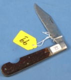 Single Blade Folding Knife; Winchester #1704