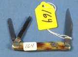 Pocket Knife; 3 Blade; Winchester; #3046; Whittler ;vg
