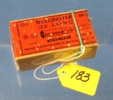 Cartridges; Winchester .32 Long; Staynless; Full Sealed Box; Red Label