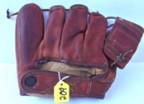 Baseball Glove; Shapleigh G4658; Del Ennis Model; Outfielder 1946-1959