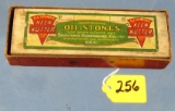 Oil Stone; White W/orig. Paper Label; Ecs Keen Kutter