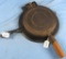 Waffle Iron; The American; 9 & 10; Button Hinge; Griswold