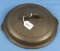 #7 Self Basting Lid; High Dome; Smooth; Griswold; Block Logo; W/patent #’s; Pn 1097