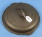 #7 Self Basting Lid; High Dome; Smooth; Griswold; Block Logo; W/patent #’s; Pn 1097