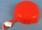 #4 Skillet; Griswold Erie; Pa; Logo; Smooth; Grooved Hndl.; Flamingo Red; Very Good