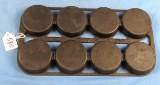 #8 Muffin Pan; Erie & Pn 946; On Hndl. Open; Var. 4(griswold)