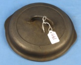 #6 Self Basting Lid; High Dome; Smooth; Griswold; Block Logo; W/patent #’s; Pn 1096
