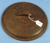 No. 9 Lid; Griswold Tite Top Dutch Oven; Raised Letters; Low Dome; Griswold Block; Ll; W/patents; P