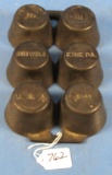 #18 Popover Pan; Griswold Epu; Pn 5141; Var. 6; Open