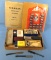 Box Lot: Marlin Single Edge Razor Blades Counter Display W/orig. Shipping Box; Safety Razors & Misc