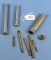 Lot: Gun Cleaning Kit In Metal Cylinder; Multi-tool Kit In Metal Cylinder & The Perfect Pocket Oile