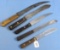 5 Long Steak Knives ( Like Slicers); Winchester