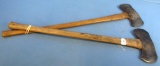 Double Bit Axes (2); Winchester