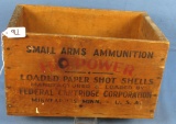 Wooden Federal Shells Smokeless Hi-po Hp 163; 8 ?