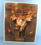 Metal Adv. Sign; Winchester-western; Hanging Duck W/gun; Promo; In Orig. Box 23