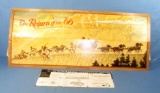 Winchester-the Return Of The Centennial '66; Window-counter-wall Display (stagecoach) In Orig. Box