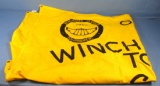 Cloth Banner; 3 'ft X 8 Ft. Winchester Clay Bird Tournament; 1967