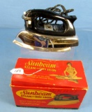 Sunbeam Steam Or Dry Iron; Elect. In Orig. Box