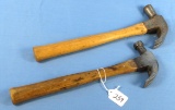 Straight Claw Hammers; 13 Oz. & 16 Oz. 6023; Orig. Hndl.; Winchester