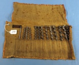 Set Of Drill Bits In Canvas Roll(orig. W/tag; Rough); Winchester