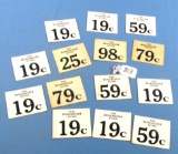 14-the Winchester Store Price Cards (2 ?
