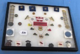 Lot: Winchester Service Pins (5;10;15 &20 Yrs); Western Service Pins (10 & 15 Yrs); Winchester Shar