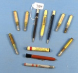 Mixed Lot: Winchester Bullet Pencils; Mechanical Pencils; Etc.