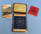 Lot: Misc. Booklets; Winc. & Small Plaque From A Metal Notice To Employees At The Winc. Factory