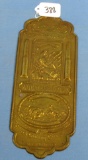 Door Plaque; Brass (thin); 10