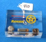 Acrylic Desk Display; Ranger(shows Fired Shells); Winchester
