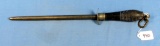 Butcher Knife Steel; 1760; Winchester