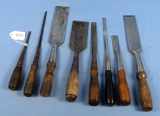 8 Assorted Chisels; Winchester