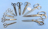 Lot Of Assorted Winchester Scissors