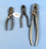 Comb. Slip Joint Plier 2499-10; Linemans Side Cutting Lap Joint Plier; 2116-6