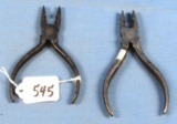 Short Nose Side Cutting Chain Plier; 2254-5