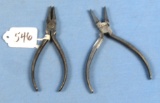 Flat Nose Lap Joint Plier; 2194-5