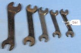 Wt3; Wt4; Wt5; Wt6; Wt8 Textile Open End Wrenches; Slight 